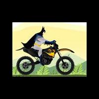 Бэтмен на мотоцикле
